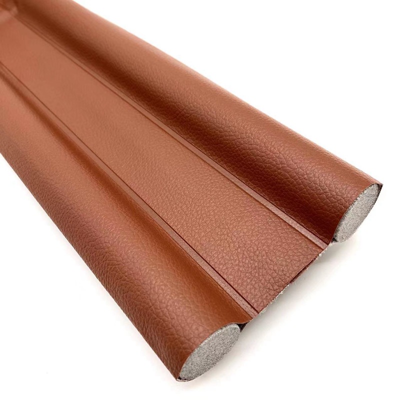 Flexible Door Gap Bottom Seam Sealing Bathroom Door Seal SoundProof Dust Strip Waterproof Guard Sealer Stopper Double Stick: camel / Big D