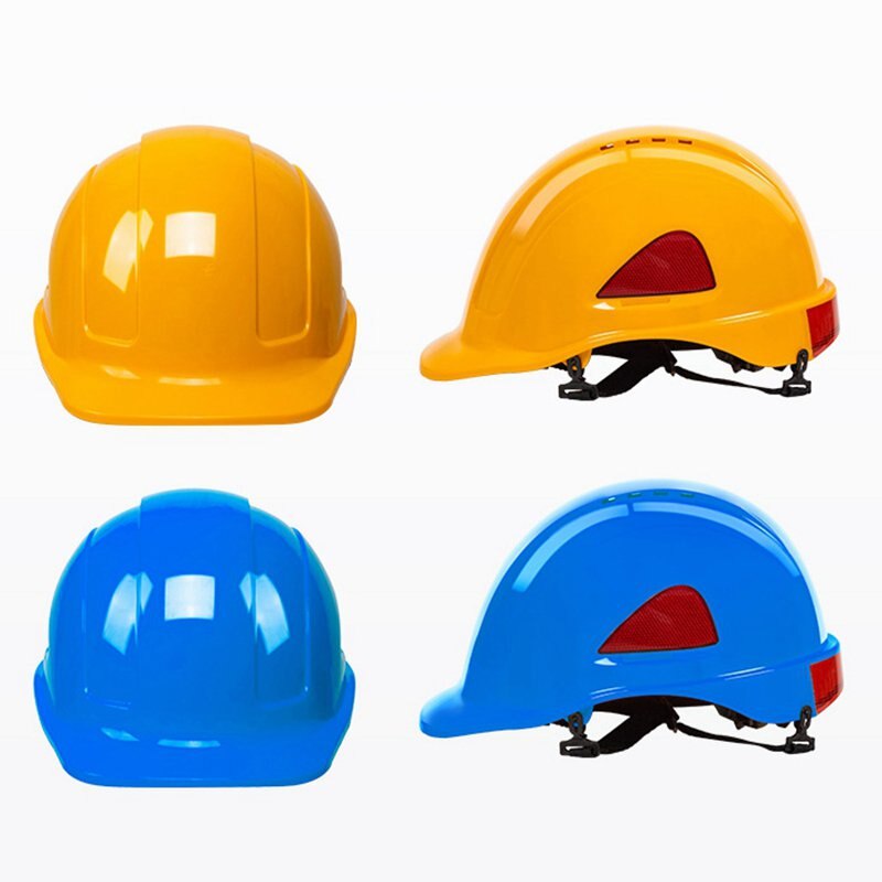 Reflective Safety Cap Construction Site Anti Smashing Head Protection Comfortable Breathable Cushion Lining Foldable Safety Cap