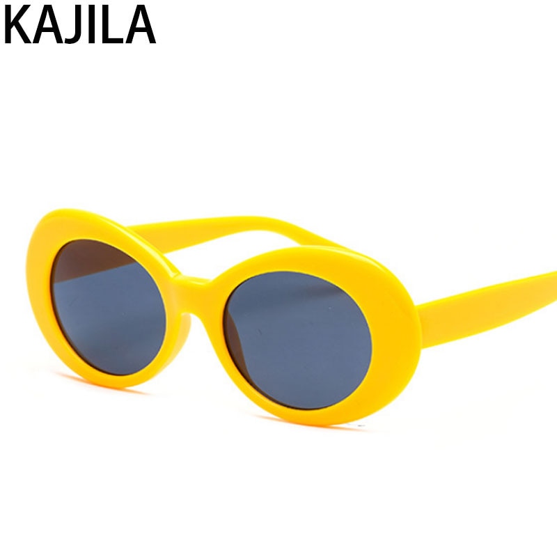Kurt cobain briller ovale solbriller kvinder vintage trending solbriller til kvinde clout goggles очки курта кобейна