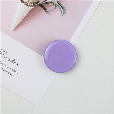 Soporte de resina epoxi para teléfono móvil, soporte de Airbag redondo, soporte conector de teléfono plegable, adecuado para Xiaomi, Color sólido: 10
