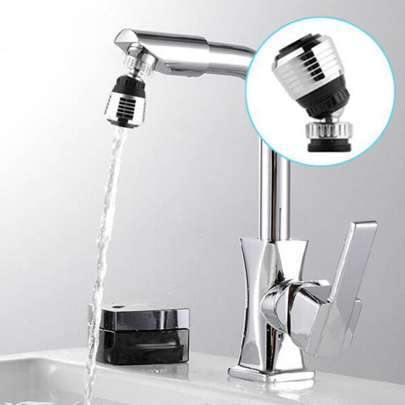 360° Rotate Swivel Faucet Nozzle Filter Adapter Water Saving Tap Aerator Diffuser Bathroom Shower Kitchen Tools Tap Extender