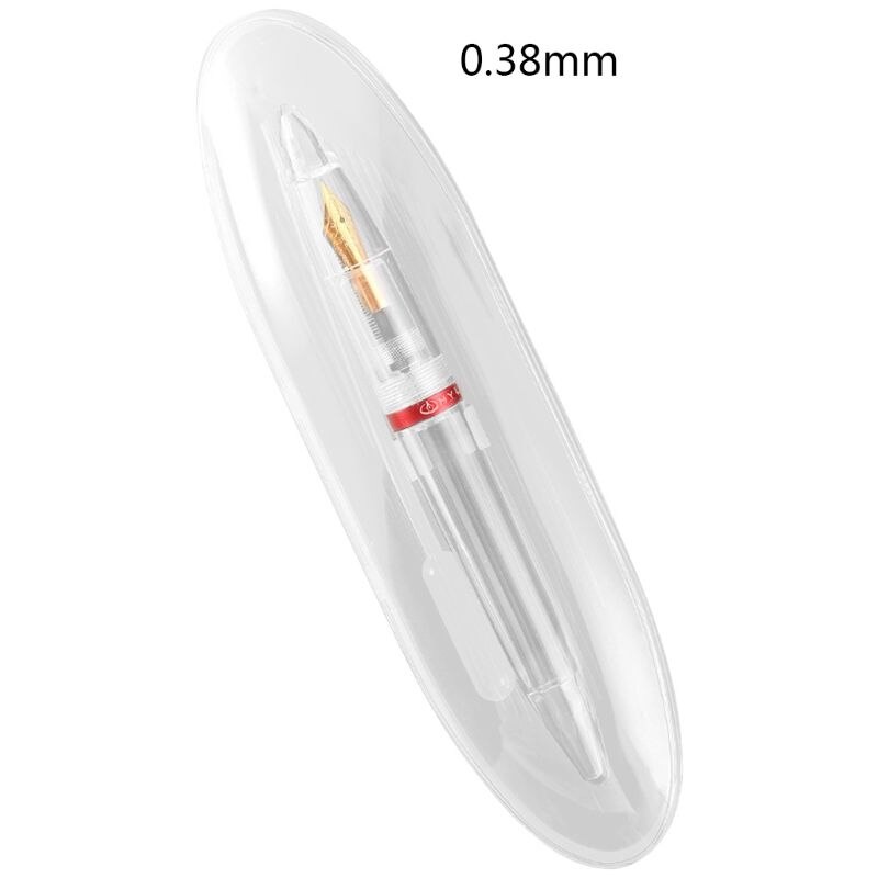 0.38/0.5mm stylo plume Art création peinture police Scrapbook bricolage étudiant fournitures scolaires: red / F