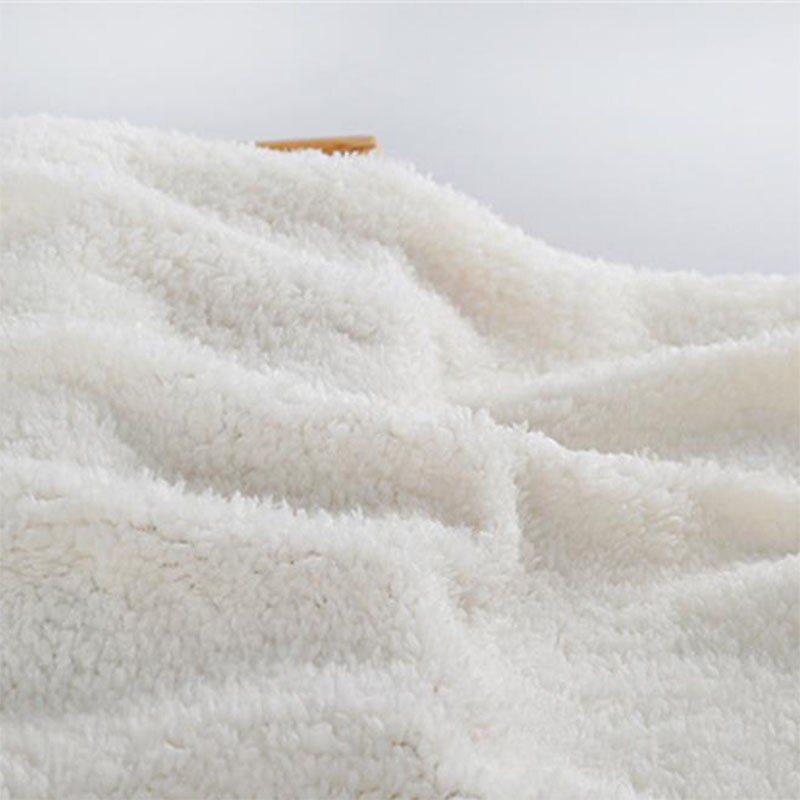 Tissu en laine d'agneau 50x160cm, peluche velours pour vêtements, jouets faits à la main, textiles de maison: 4