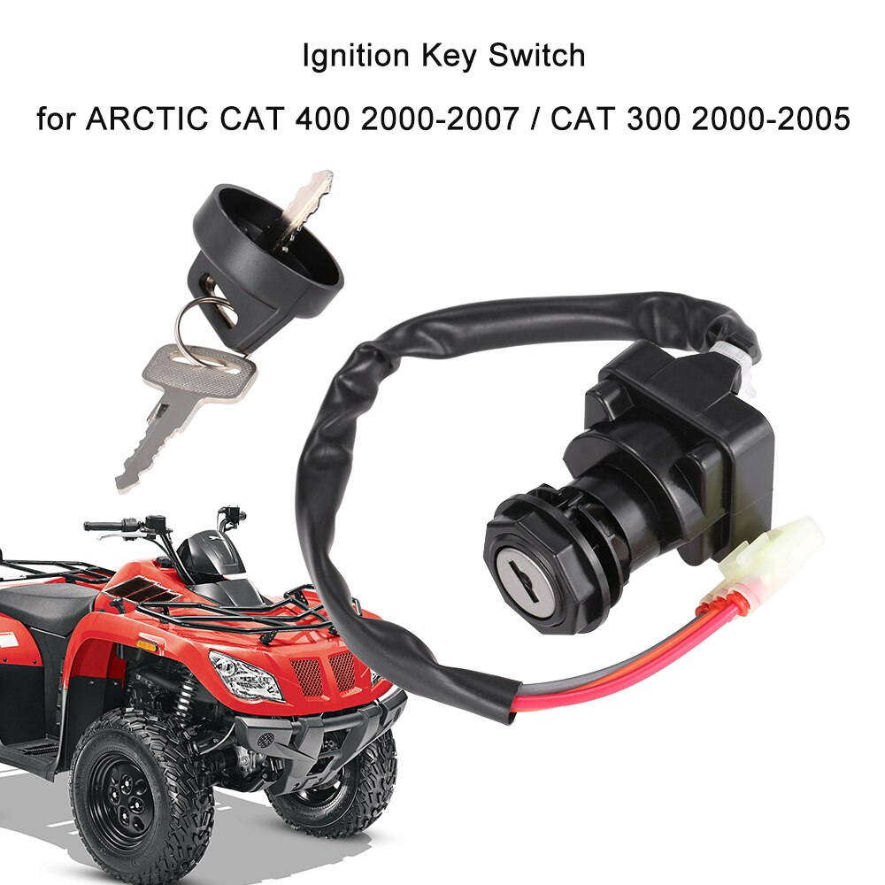 Ignition Key Switch for ARCTIC CAT 400 2000-2007 / CAT 300 2000-2005