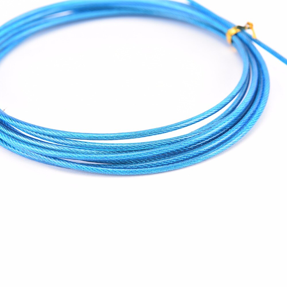 2.5M Athletics Skipping Rope Crossfit Replaceable Wire Cable Speed Jump Ropes 5 Color