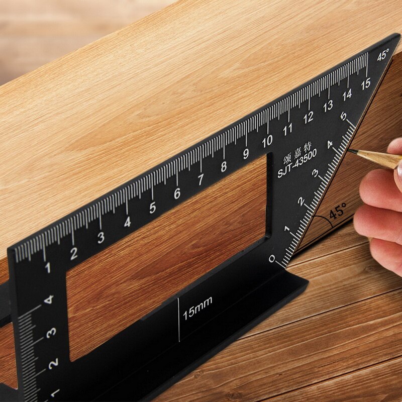 Multifunctional Square 45/90 Degrees Thick Ruler A... – Grandado