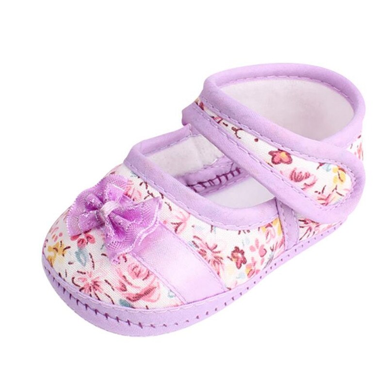 Peuter Meisjes Trainers Baby Meisjes Lichtgewicht Eerste Wandelschoenen Kleine Meisjes Ademend Sneakers, Paars B, 5 UK Child