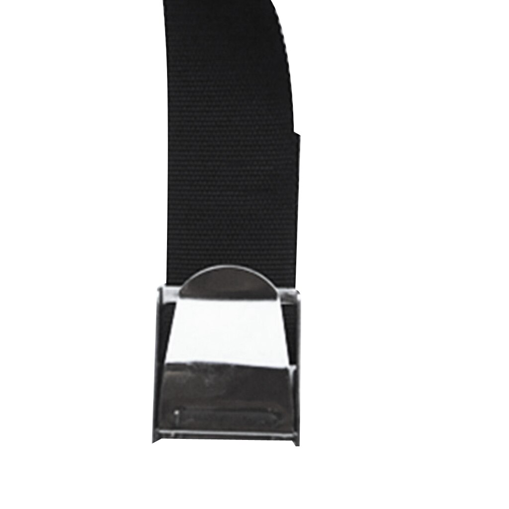 Ceinture de poids en acier inoxydable, boucle à dégagement rapide, équipement de plongée sous-marine, canoë, Rafting, accessoires de Sports aquatiques