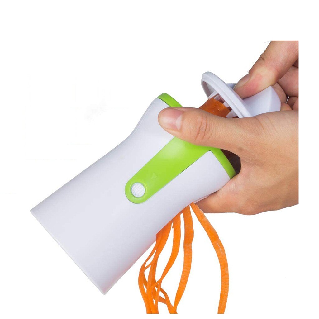 Spiral vegetable shredder sliced zucchini pasta vegetable Portable multifunctional grater for outdoor picnic Kitchen assistant