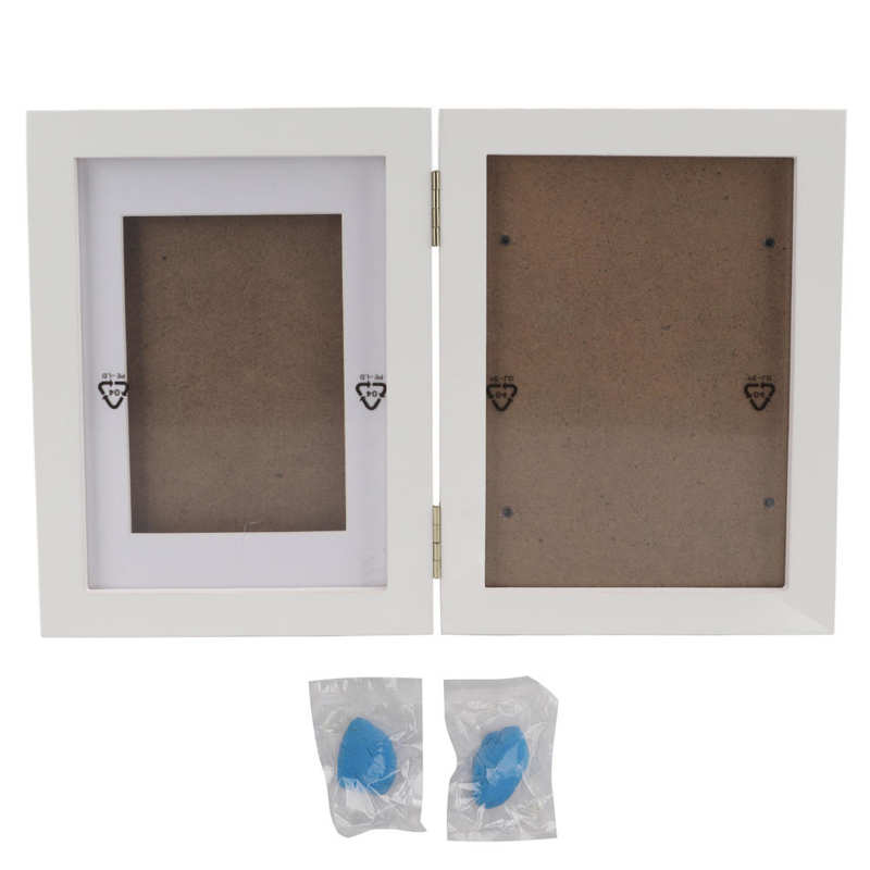 Pet Clay Mold Picture Frame Paw Print Photo Frame Reduce Wear for Cats for Dogs: Style3