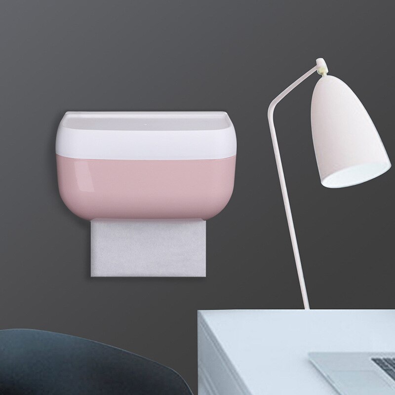 Punch-Gratis Pasta Wc Tissue Box Toiletpapier Magazijnstelling Papieren Handdoek Lade Wc Papier Houder Hanger Voor toiletpapier