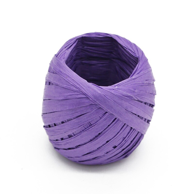 20M Papier Touw Raffia Lint Natuurlijke Kant Touw Geschenkdoos Wikkelen DIY Scrapbooking Ambachten Bruiloft Verjaardag Xmas Party Decoratie: C24