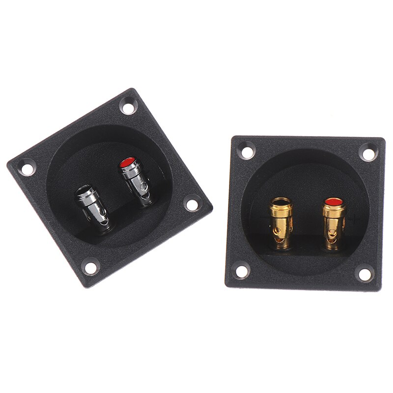 Speaker Terminal Cup Ronde Lente Cup Subwoofer Plug Auto Stereo Terminal Connector Subwoofers Dozen