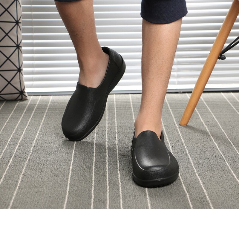 Zomer grote maten heren waterdichte antislip outdoor werkschoenen restaurant hotel foodservice keuken chef schoenen dragen eva rubber