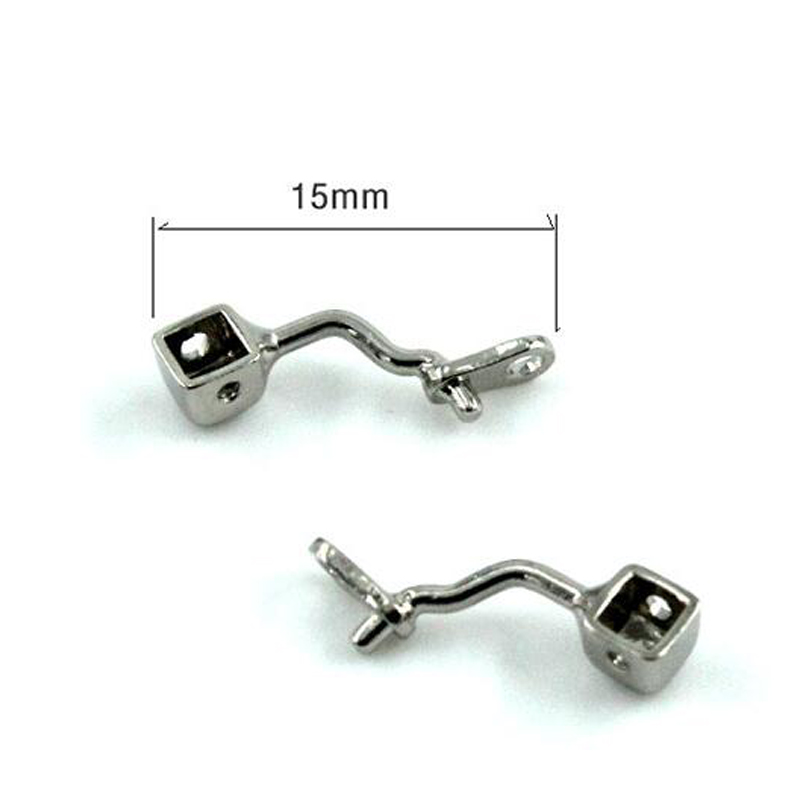 1 Paar Praktische Multi-Stijl Bijpassende Insert Schroef Type Buishouder Neus Pad Metalen Ondersteuning Gebruikt Voor Bril Accessoires