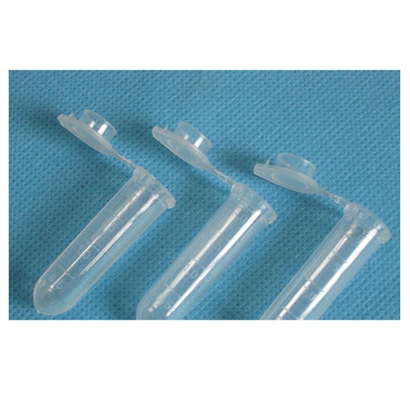 -Sample Preparation Round Bottom mini Centrifuge Tubes 2ml 500 Pcs