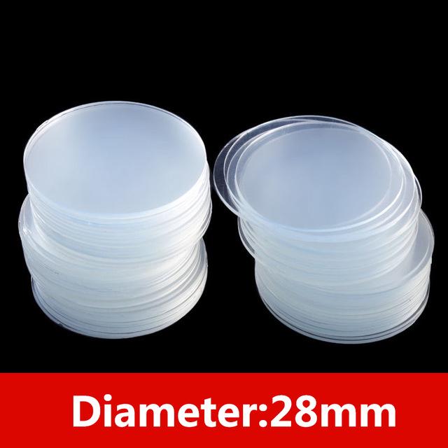 Potenti adesivi biadesivi trasparente senza tracce parete ausiliario pendente nastro fisso nastro adesivo impermeabile per bagno: 5 pezzi / 28mm