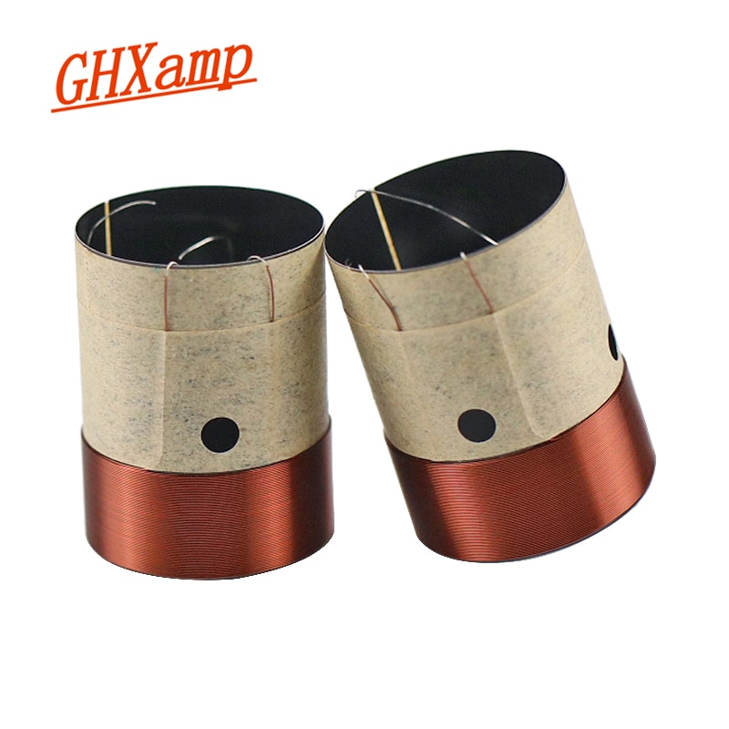 GHXAMP 25.9 MM 26 Core 8OHM Woofer Bass Voice coil Speaker Reparatie Accessoires DIY BASV BEVAT 2 STKS