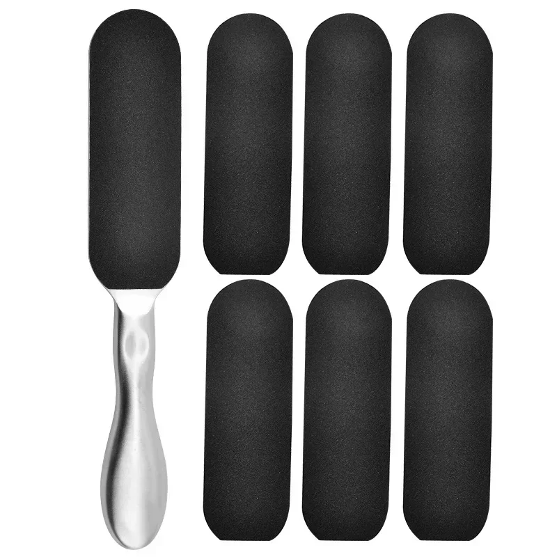 3 szt. Zestaw narzędzi do korekcji wrastających paznokci ze stali nierdzewnej dwustronne pilniki do paznokci Paronychia Care narzędzia do czyszczenia stóp: Brązowy