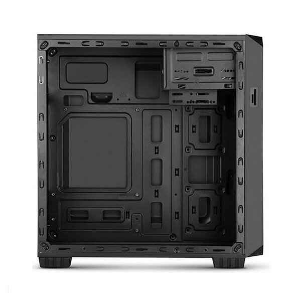 ATX Mini-turm Box mit Kartenleser NOX NXCBAYMX2 Schwarz