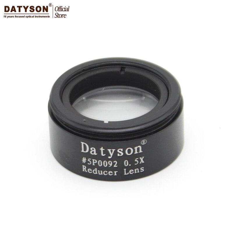 Lente de Reductor Focal 0.5X para cualquier M30x1 Pitch, lente Ocular de telescopio de 1,25 ", tubo extensor Diagonal de astronomía Ocular o adaptador de cámara