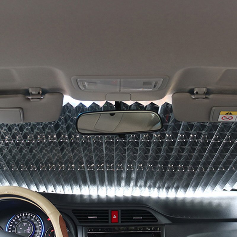 Coche parasol enrollable persianas de ventana cubierta tipo parasol retráctil parabrisas sombrilla Auto ventana trasera plegable cortina de toldo