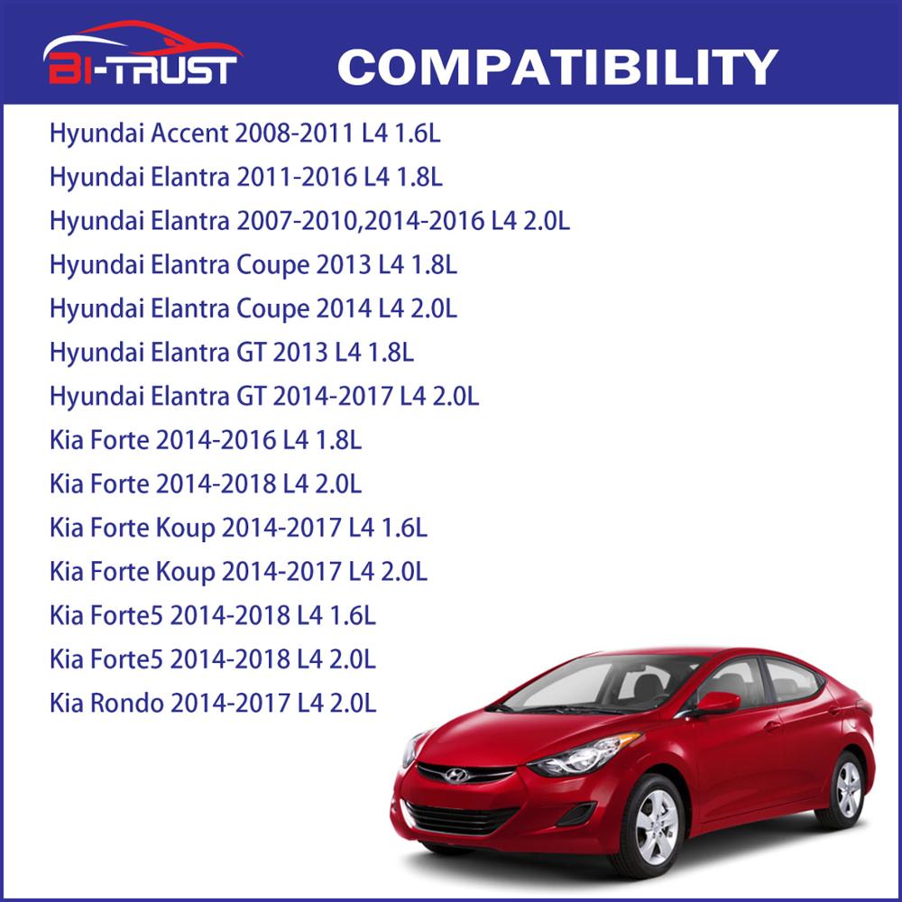 Filtro de ar da cabine bi-confiança, substituição de carbono ativado para hyundai accent elantra coupe gt/kia forte koup5 rondo cf28