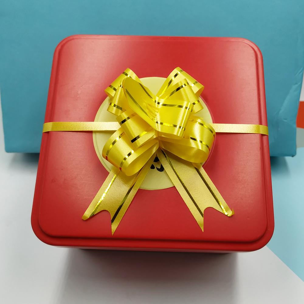 Wrap Pull Bow Confetti Bow Bow With Ribbon For Wedding Christmas Party Wrapping 2.2"Inch (70 Pcs)