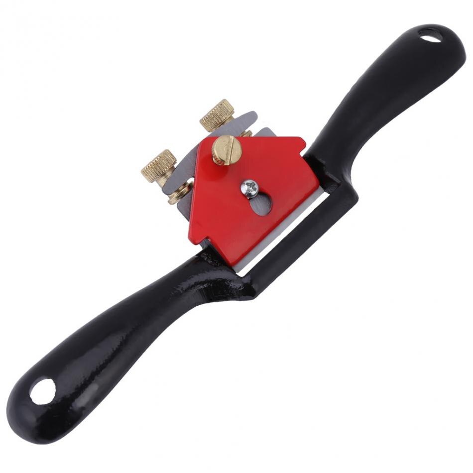 Plane Spokeshave 9 Inch Wood Edge Adjustment Woodworking Cutting Planer Hand Trimming Tools With Screw