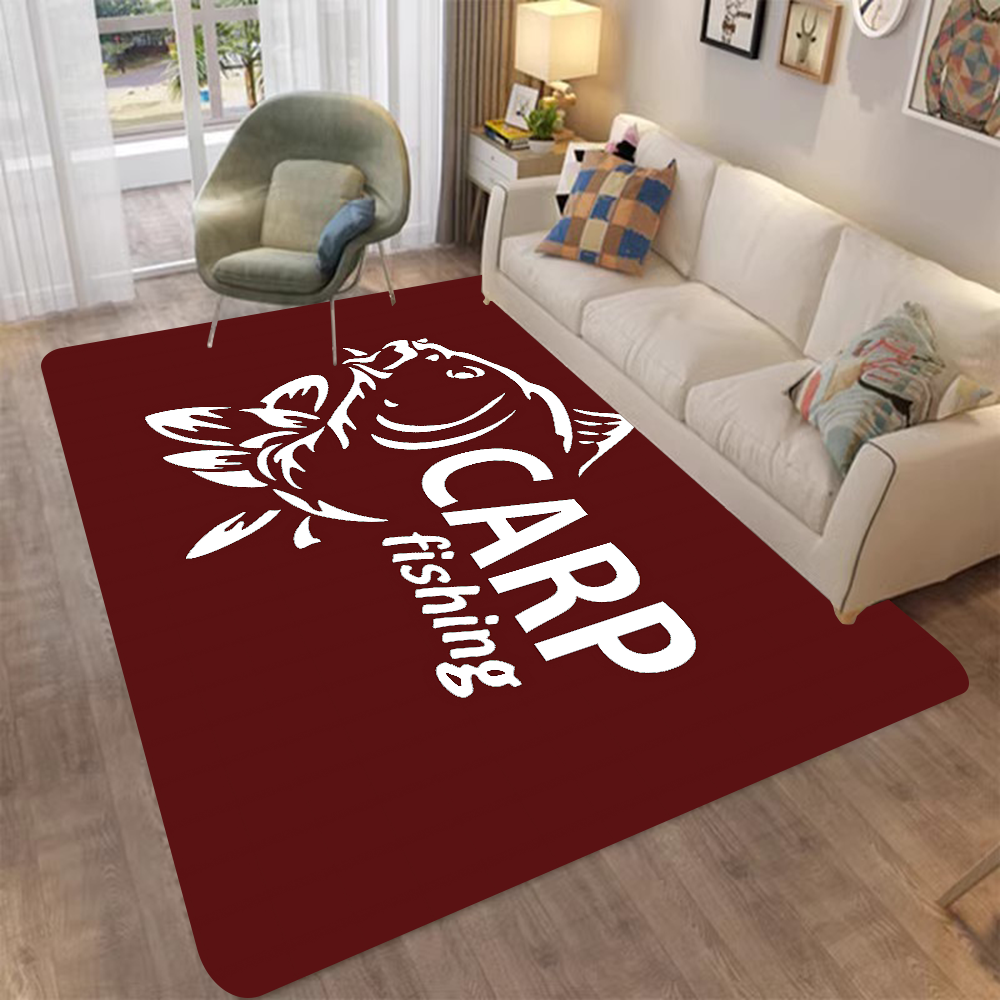 Nash Fishing Logo Deuringang Antislip Badkamermat Kinderkamer Slaapkamer Decoratie Balkon Antislip Deurmat Woonkamer: 45x70 + 45x140CM / Light Grey