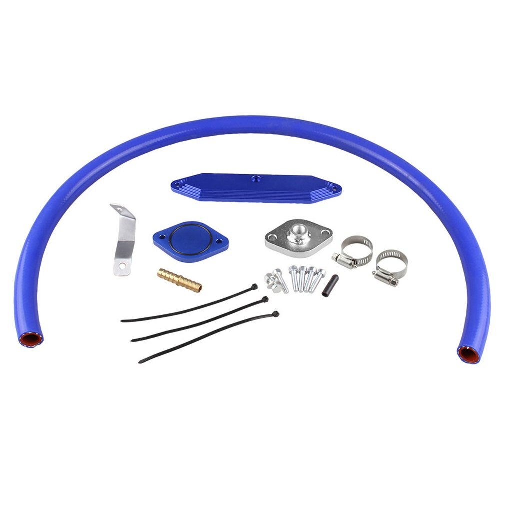 18Pcs/set Complete EGR Cooler & Throttle Valve Delete Kit for Ford 11-14 F-250 F-350 F-450 6.7L Powerstroke