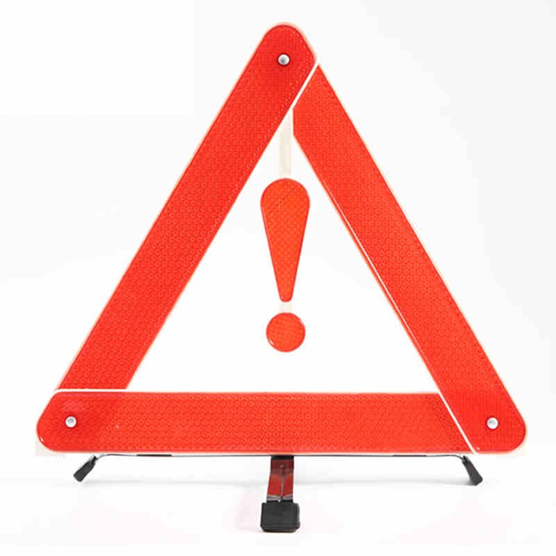 Automobile Triangle Parking Warning Board Car warning triangle Emergency reflective triangles Parking Sign emergency stop QP081: Default Title