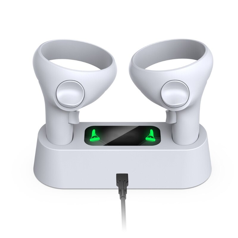 Base de cargador rápido para juegos de realidad Virtual, estación de carga magnética para Oculus Quest 2, gafas virtuales, accesorios gratis, D29 21, nueva