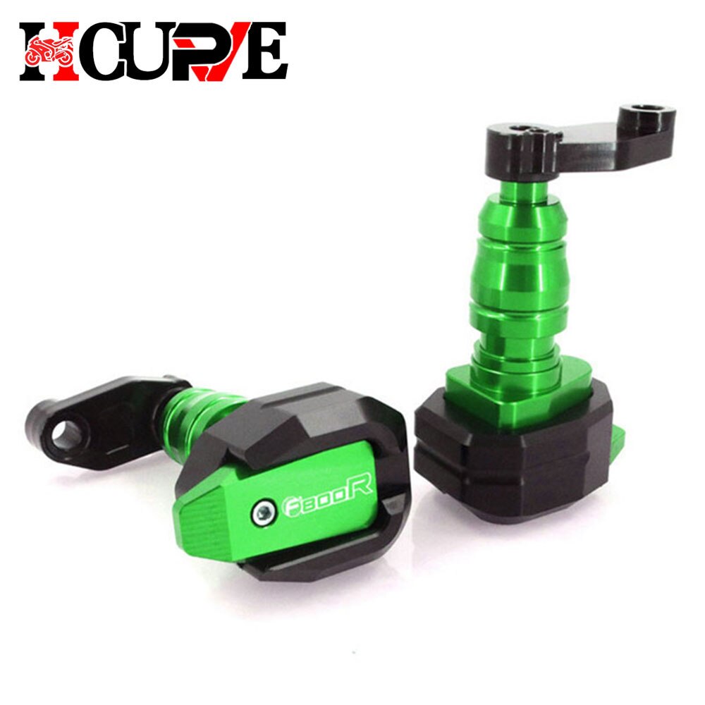Cadre de Protection Contre les Chutes de Moto CNC, Protection de Carénage Coulissant, Tampon Anti-Crash pour F800R F 800R F800 R: Clair