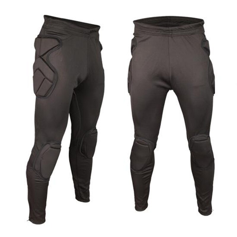 Pantalones de entrenamiento de fútbol para hombre, profesionales, portero de fútbol americano, esponja protectora, portería de Rugby,