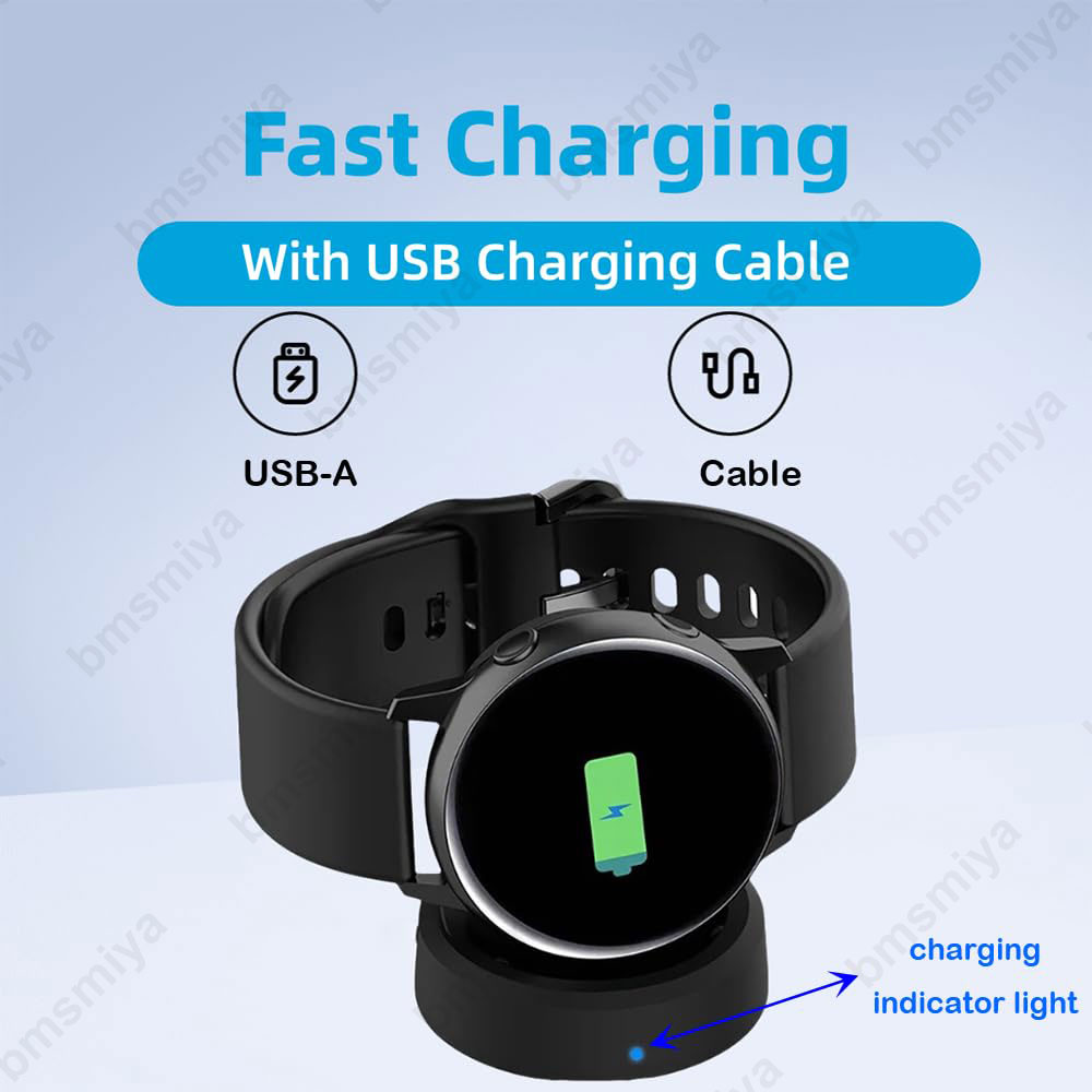 1 st. klockladdare för ticwatch 1 2 ersättningskabel laddningsdockningsvagga för motorola moto 360 1st gen 2nd gen strömkabel 1m