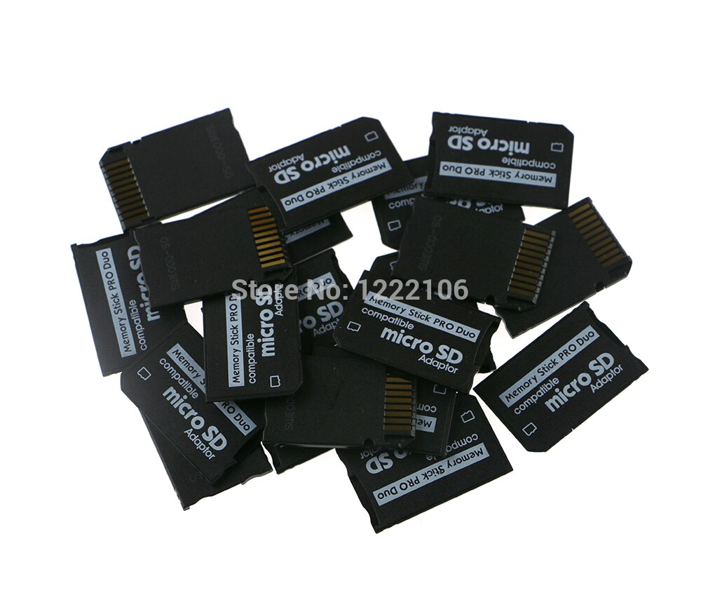ChengChengDianWan Mini Micro SD SDHC TF naar Memory Stick MS Pro Duo Adapter Converter Card voor psp 1000 2000 3000