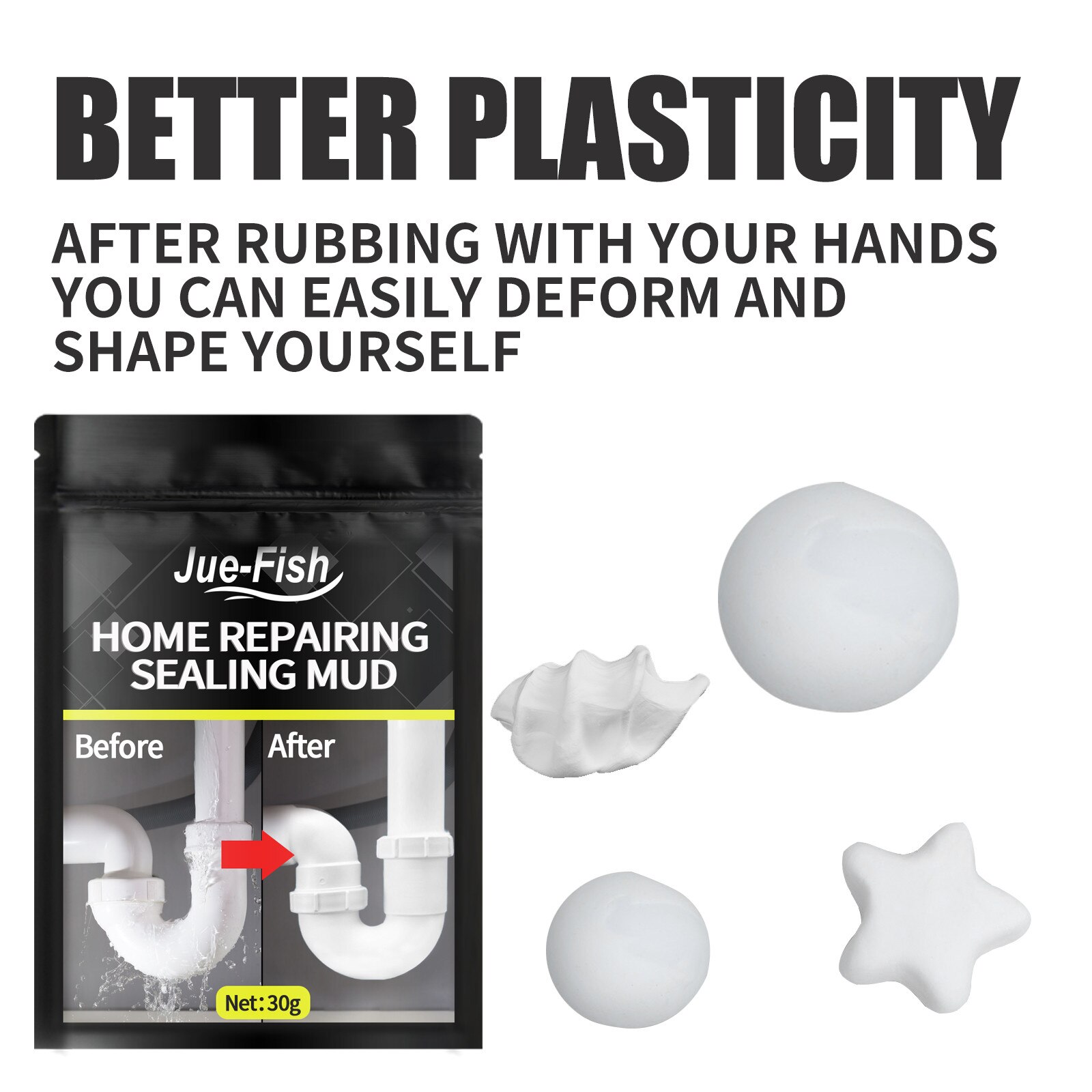 Home Repairing Sealing Mud, Waterproof Cement, Tile Waterproofing Agent, External Wall Sealing, Leak-proof Glue, Leak-proof