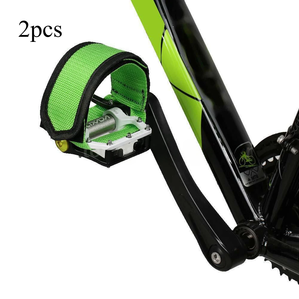 Sangles de pédale de vélo adhésives, 2 pièces, sangle à clip, sangle de pédale de vélo, équipement de cyclisme ultra léger: Bourgogne