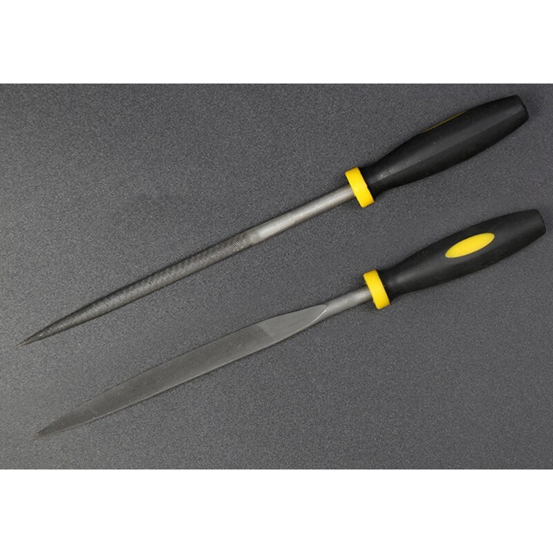 10 Pcs Needle File Set for Jewelry Wood Carving Craft Square Triangular Round Half-Round File Tool