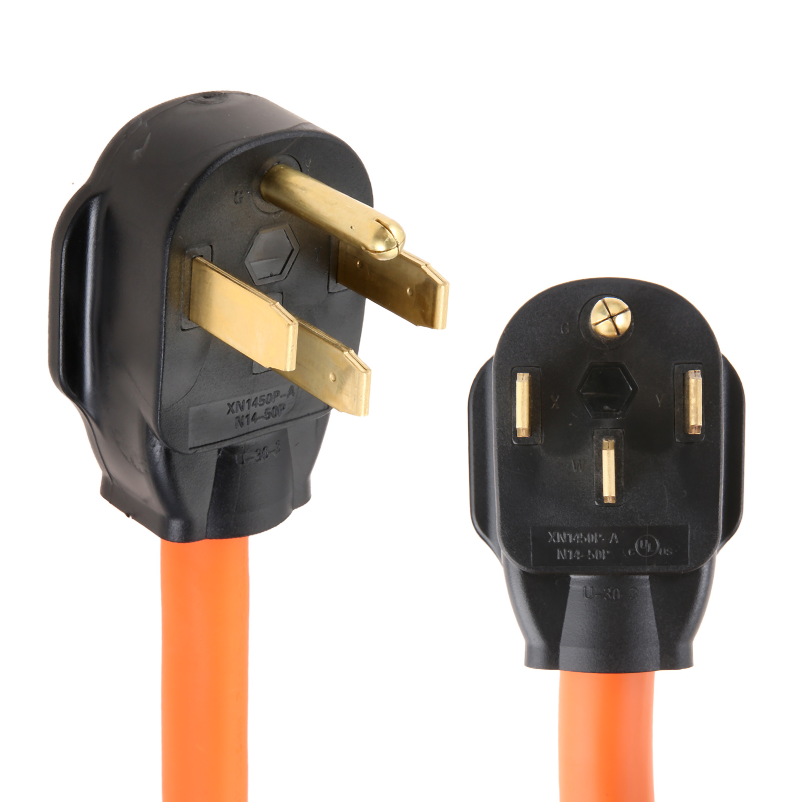 4-Prong 220-Volt Plug Naar 120-Volt 15/ 20Amp Huishouden Vrouwelijke Adapter Cord (4-Prong 14-50 Outlet Om (4) huishoudelijke W/Breaker)