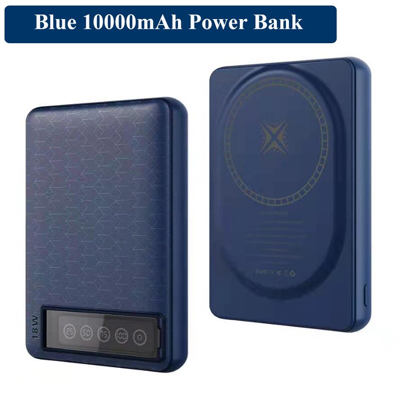 15W Mini magnetisch Energie Bank Für iPhone12 10000mAh magnetisch kabellos Handy, Mobiltelefon Energie Bank Tragbare Mini Tasche Externe Batterie: Gelb