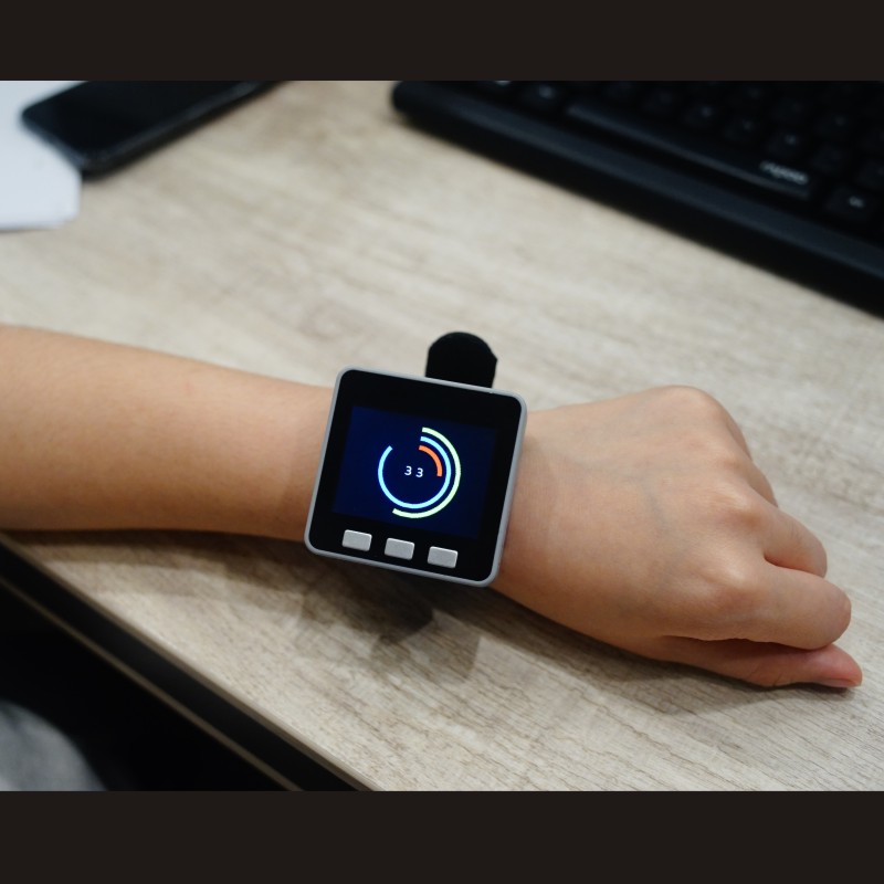 M5Stapel Multi-funktion Uhr! Mit 700mAh Batterie für M5Stapel ESP32 Ader