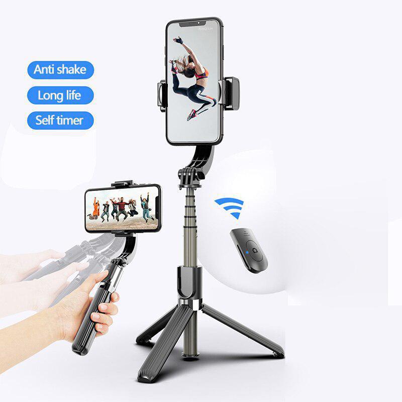 Bluetooth Selfie Stick - 860mm Extended - Wired Stabilizer - Aluminum - for Smartphones