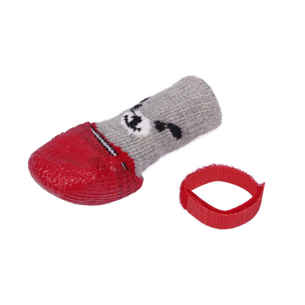 4 Stuks Waterdichte Rubberen Regen Lopen Rubber Schoenen Laarzen Voor Kleine Puppy Hond S/M/L