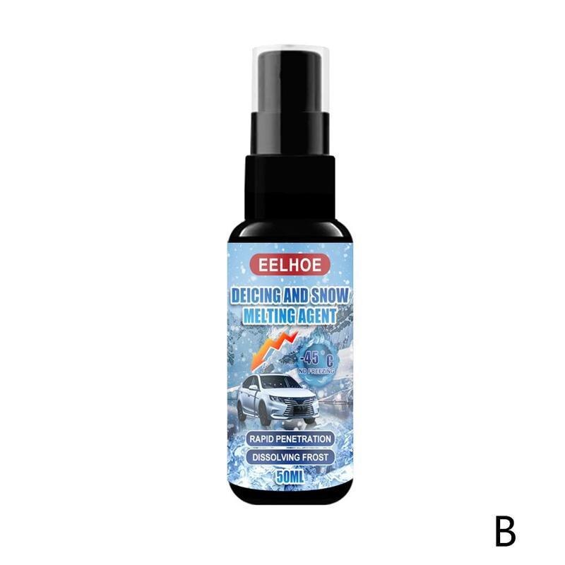 30Ml Auto Removal De-Icing-Agent Multifunctionele Voorruit Ontdooien Smelten Auto Ice Glas Remover Tool Deicing M2F8: B
