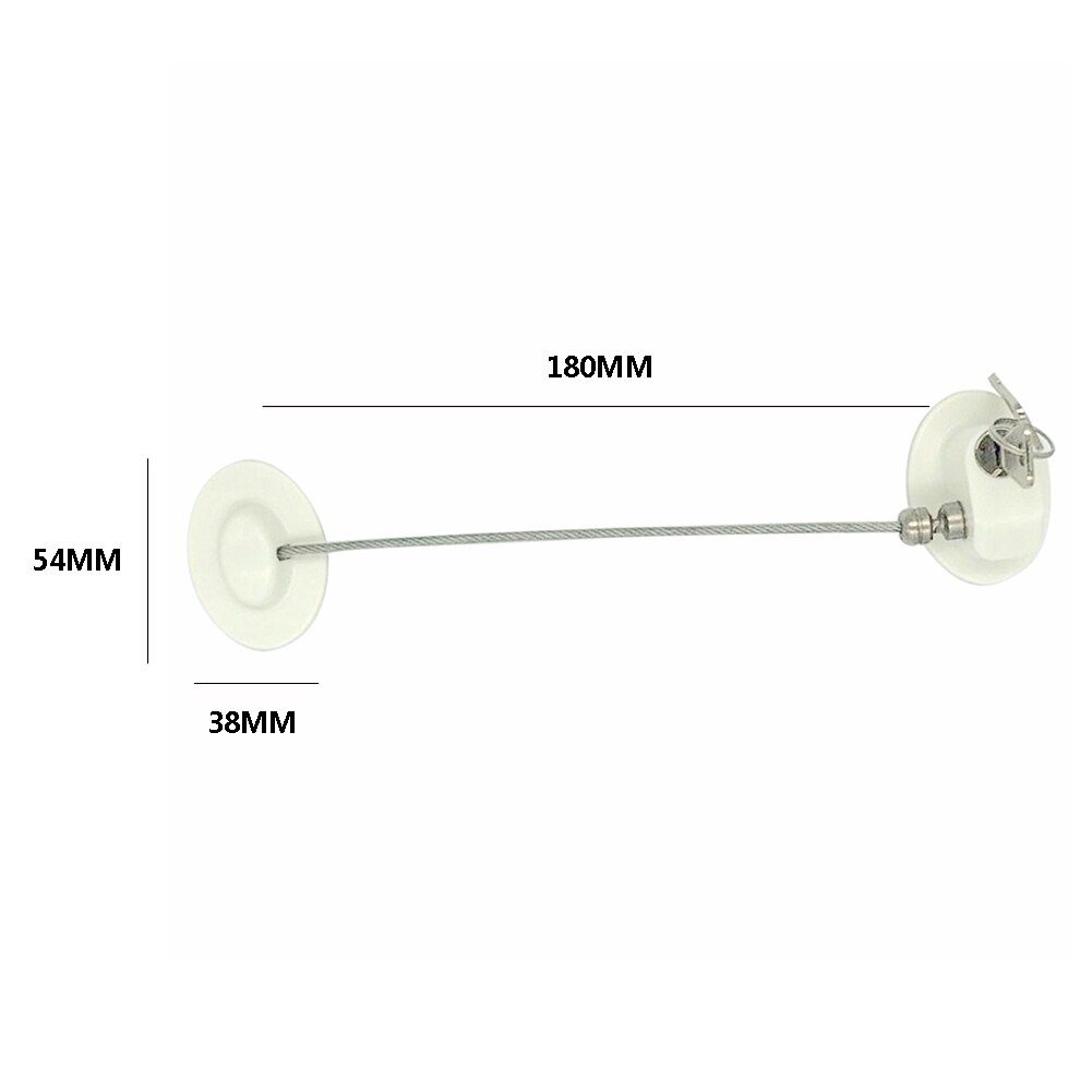 Aluminiumlegering Deur Window Lock Limiet Kind Veiligheid Deuren Lock Security Lock Security Lock Veiligheid Kids Voorkom Kinderen Vallen