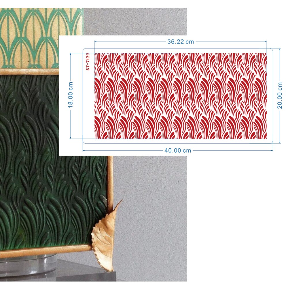 Patroon Wedding Cake Stencils Taart Kant Side Plastic Stencil Cake Side Kant Stencil Diy Tekening Shape Cake Decorating Tool