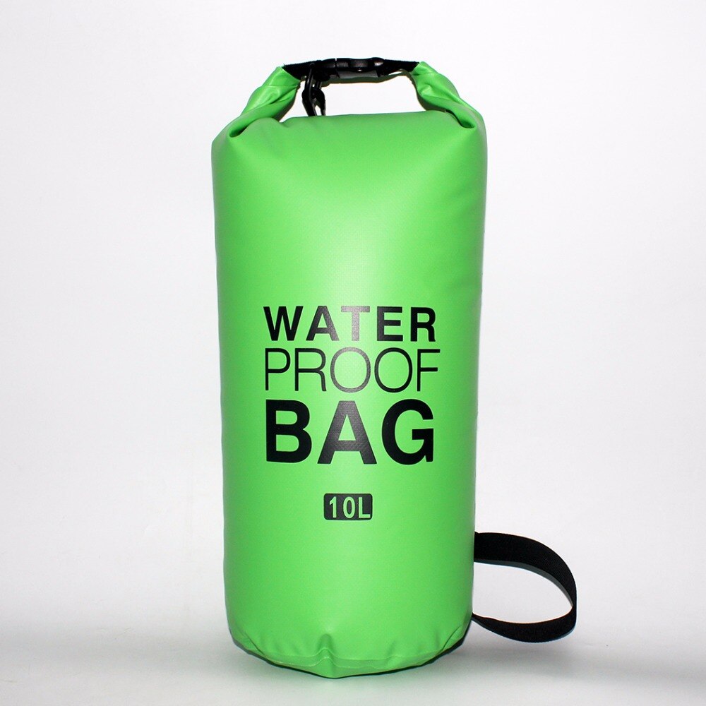 10L 15L Outdoor PVC Swimming Waterproof Dry Ocean Pack Sack Pouch Bag Swim Rafting Impermeable Water Proof Bag