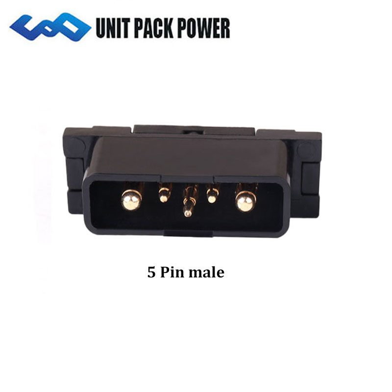 Hailong Ebike Battery Power discharge connector 4pins 5pins Male or Female Battery Base Plate Mouted Parts plug Replacement: MULTI